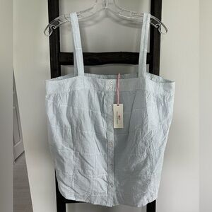 Vineyard Vines seersucker tank top blouse